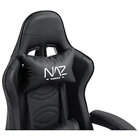 Fauteuil de jeu ergonomique à dossier haut en similicuir Tachi de Naz