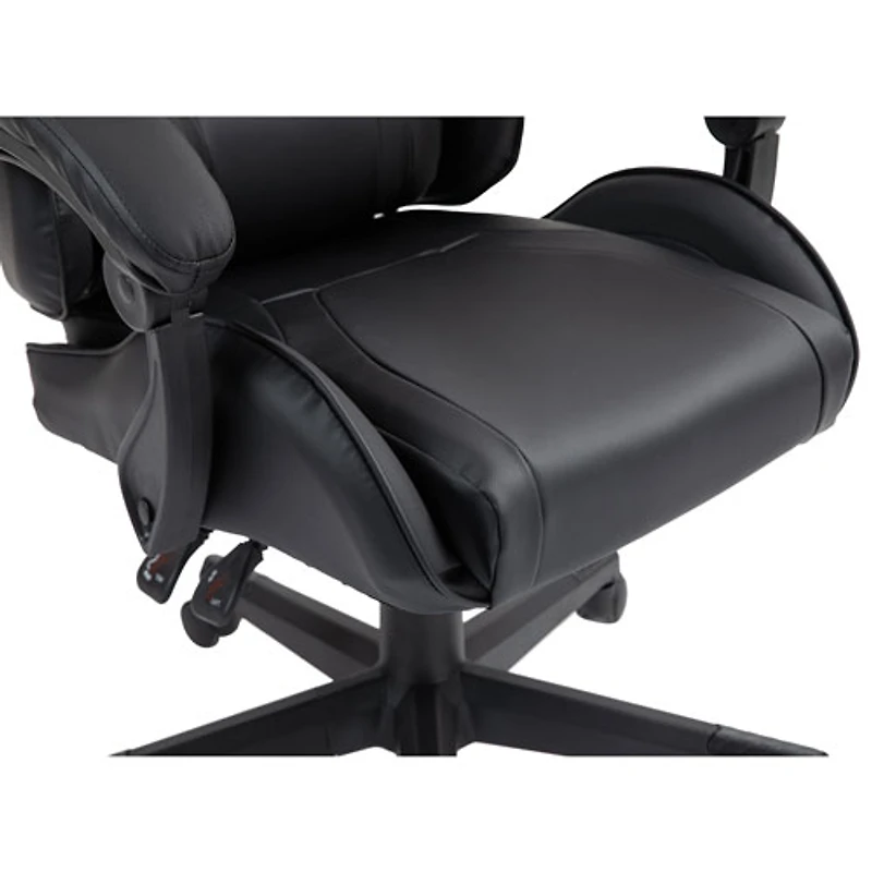 Fauteuil de jeu ergonomique à dossier haut en similicuir Tachi de Naz