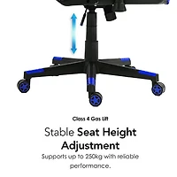 Naz Gladius Ergonomic High-Back Faux Leather Gaming Chair