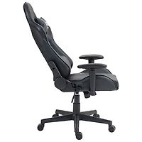 Fauteuil de jeu ergonomique à dossier haut en similicuir Gladius de Naz - Noir