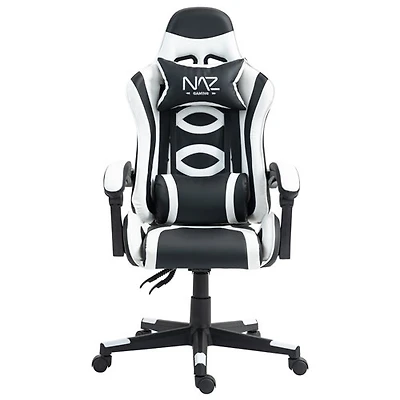 Fauteuil de jeu ergonomique à dossier haut en similicuir Tachi de Naz