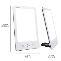 Lampe de luminothérapie HappyLight Luxe de Verilux - Blanc