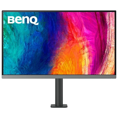 BenQ DesignVue 27" 4K Ultra HD 60Hz 5ms GTG IPS LCD Monitor (PD2706UA) - Metallic Grey