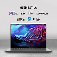 ASUS ROG Zephyrus G16 OLED Nebula16" Gaming Laptop -Eclipse Grey (Intel Core Ultra 7 155H/512GB SSD/16GB RAM/GeForce RTX 4060)