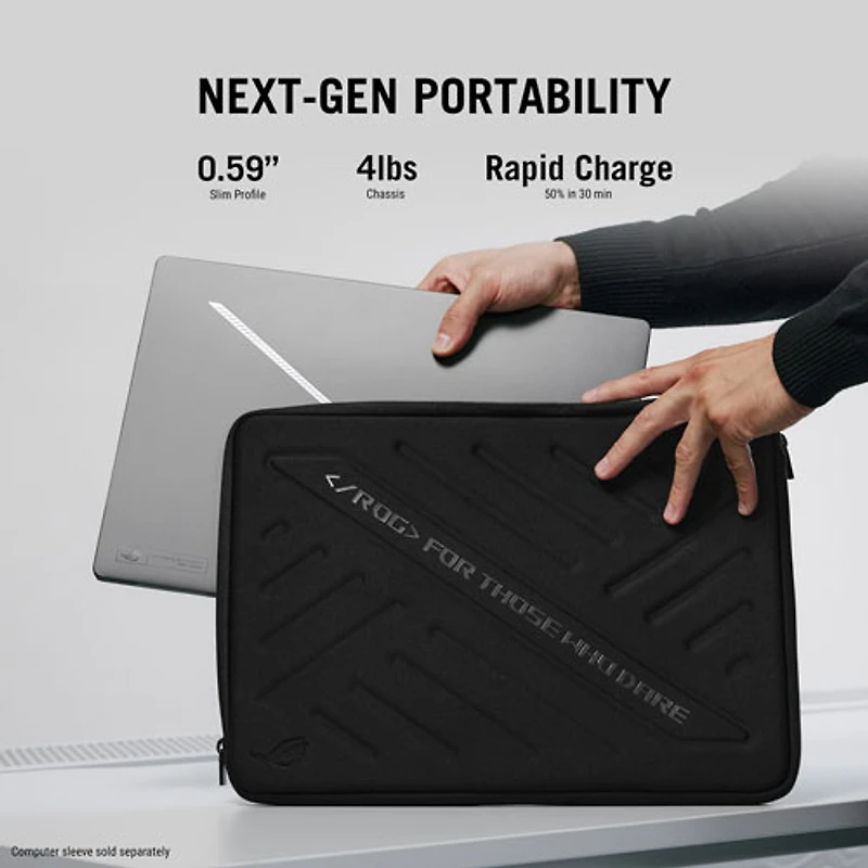 ASUS ROG Zephyrus G16 OLED Nebula16" Gaming Laptop -Eclipse Grey (Intel Core Ultra 7 155H/512GB SSD/16GB RAM/GeForce RTX 4060)