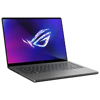 Portable de jeu ROG Zephyrus G14 À Écran DELO Nebula de 14 po d'ASUS - Gris éclipse (Ryzen 7 8845HS d'AMD/SSD 512 Go/RAM 16 Go/GeForce RTX 4050)