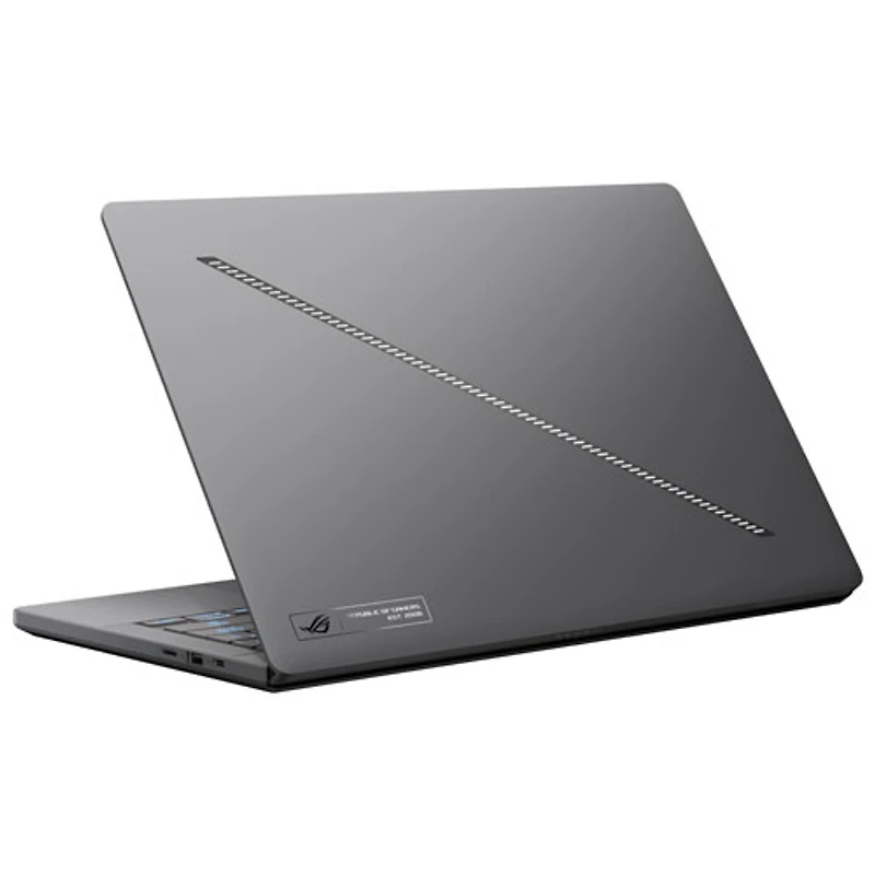Portable de jeu ROG Zephyrus G14 À Écran DELO Nebula de 14 po d'ASUS - Gris éclipse (Ryzen 7 8845HS d'AMD/SSD 512 Go/RAM 16 Go/GeForce RTX 4050)
