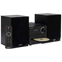 Sharp XL-B512 Micro Bluetooth CD-Player Speaker System - Black