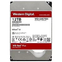 WD Red Plus 12TB 3.5" 7200RPM SATA Internal NAS Hard Drive (WD120EFBX)