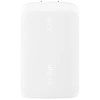 Belkin Dual Port 42W USB-A / USB-C Wall Charger - White