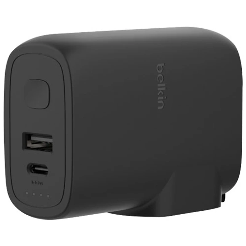 Belkin BoostCharge Hybrid 2-in-1 25W USB-A / USB-C Wall Charger + 5000 mAh Power Bank