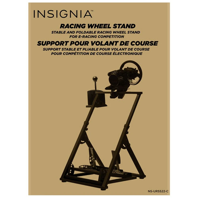 Insignia Universal Racing Simulator Stand (NS-URSS22-C) - Black