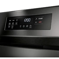 Cuisinière électrique à convection à ventilateur et friture à air chaud 5 éléments 5,3 pi³ 30 po de Frigidaire (FCRE308CAD) - Inox noir