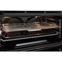 Cuisinière gaz de 36 po avec 6 brûleurs, convection véritable, friture à l'air chaud, four de 4,6 pi³ Pro de Frigidaire (GCFG3661AF) - Inox