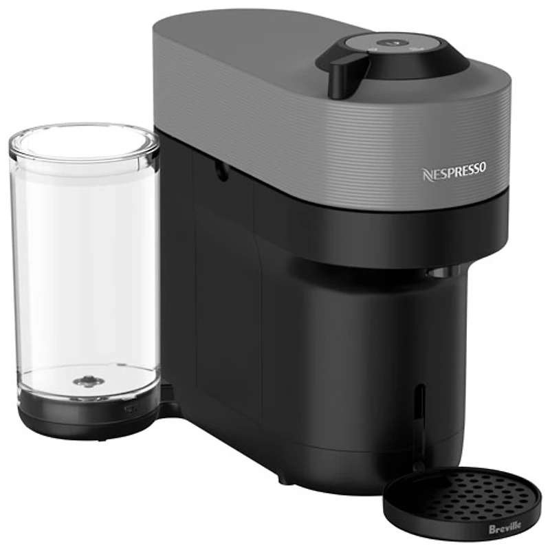Machine à café/espresso Vertuo Pop+ de Nespresso par Breville - Gris foncé