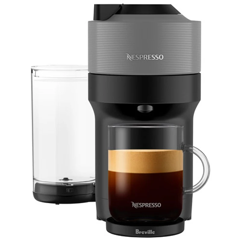 Machine à café/espresso Vertuo Pop+ de Nespresso par Breville - Gris foncé