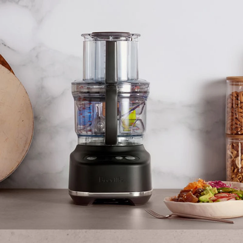 Robot culinaire Paradice de Breville - 9 tasses - Truffe noire