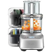 Breville Paradice Food Processor - 16-Cup - Brushed Stainless