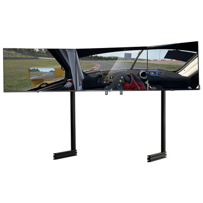 Next Level Racing Elite Triple Monitor Stand Add-On - Black Edition