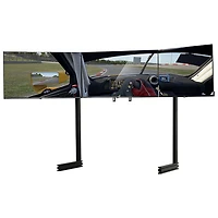 Next Level Racing Elite Triple Monitor Stand Add-On - Black Edition