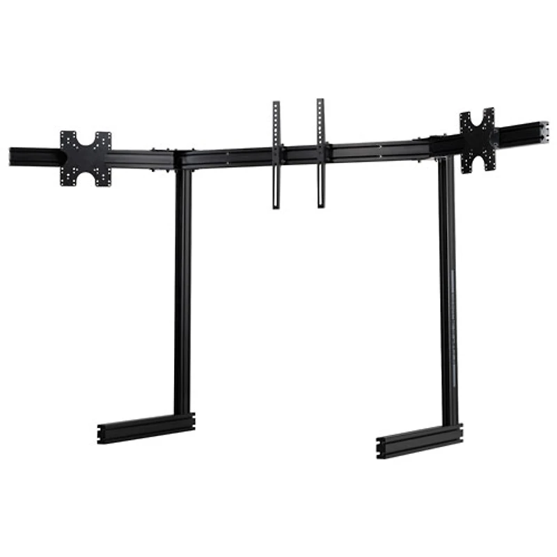 Next Level Racing Elite Freestanding Triple Monitor Stand - Black Edition