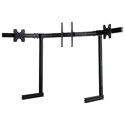 Next Level Racing Elite Freestanding Triple Monitor Stand - Black Edition