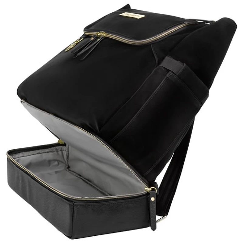 Sac à couches fourre-tout Pivot de Petunia Pickle Bottom - Noir crépuscule