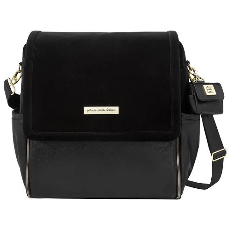 Sac à dos à couches Boxy de Petunia Pickle Bottom - Noir