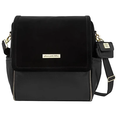 Sac à dos à couches Boxy de Petunia Pickle Bottom - Noir