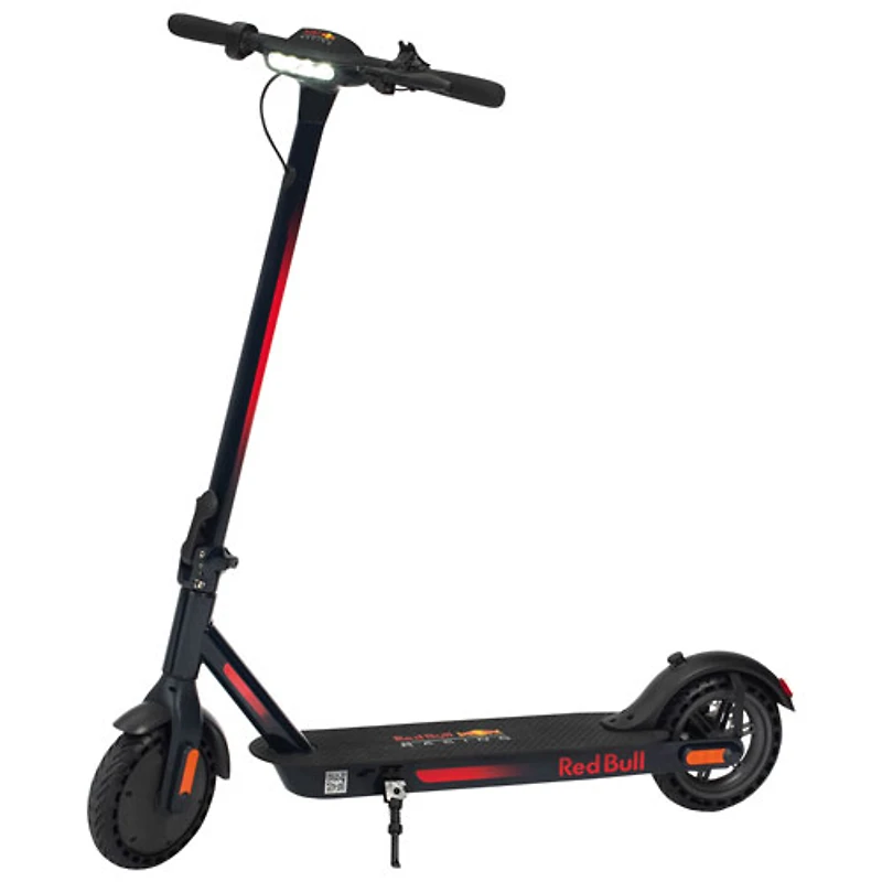 Trottinette électrique Red Bull (moteur 270W/portée de 38,6 km/vitesse maximale de 25 km/h) - Noir/Rouge
