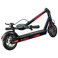Trottinette électrique Red Bull (moteur 270W/portée de 38,6 km/vitesse maximale de 25 km/h) - Noir/Rouge