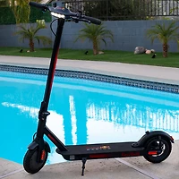 Trottinette électrique Red Bull (moteur 270W/portée de 38,6 km/vitesse maximale de 25 km/h) - Noir/Rouge