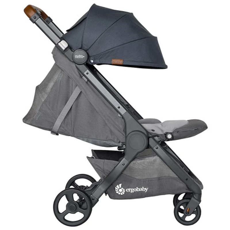 Poussette compacte Metro+ (Plus) Deluxe d'Ergobaby - Gris