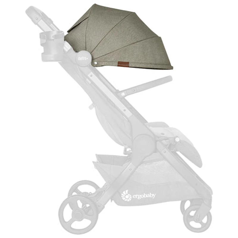 Poussette compacte Metro+ (Plus) Deluxe d'Ergobaby - Vert