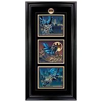 Impression encadrée de Batman Triple Action de Frameworth (19 x 37 po)