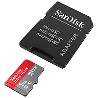 SanDisk Ultra Plus 1TB 160MB/s microSD Memory Card