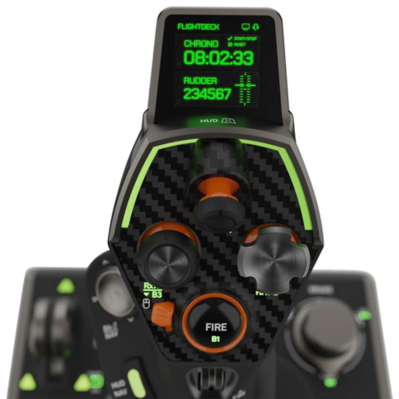 Système de simulation HOTAS haut de gamme VelocityOne Flightdeck de Turtle Beach pour PC