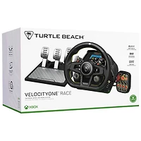 Système de volant et de pédales VelocityOne de Turtle Beach pour Xbox Series X|S/Xbox One/PC - Noir