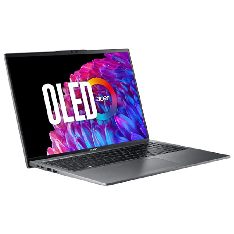 Portable Swift 16 po d'Acer - Fer (Core Ultra 7 CU7155H d'Intel/SSD 1 To/RAM 16 Go/Windows 11)