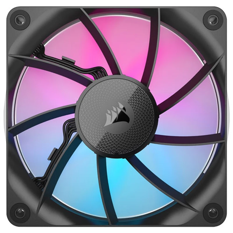 Corsair RX120 RGB 120mm PWM Case Fan - Black (Requires iCUE LINK System Hub)