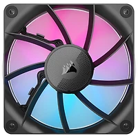Corsair RX120 RGB 120mm PWM Case Fan - Black (Requires iCUE LINK System Hub)