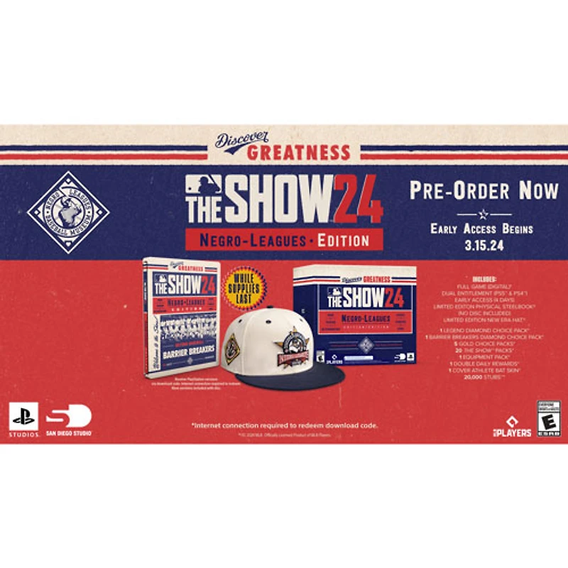 MLB The Show 24: Édition Negro Leagues (PS5)