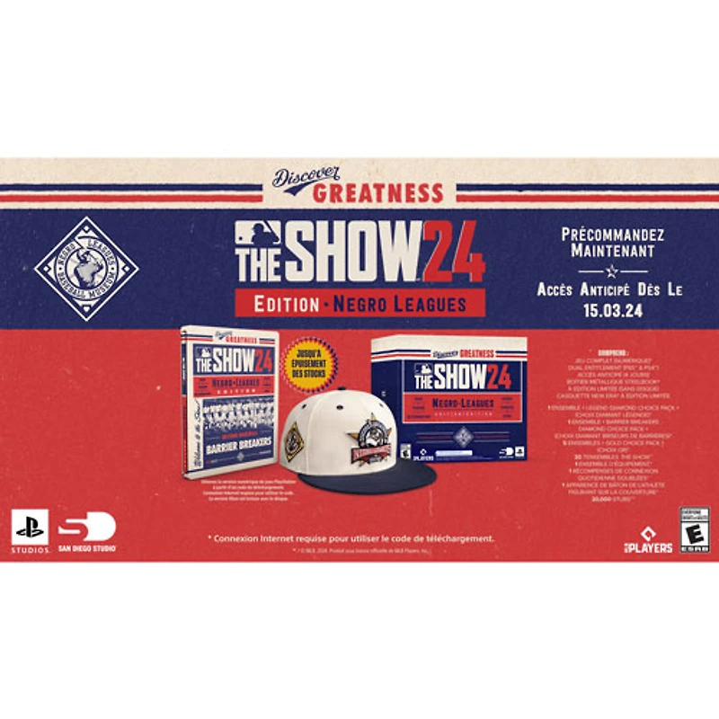 MLB The Show 24: Édition Negro Leagues (PS5)