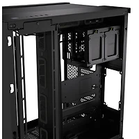 Boîtier d'ordinateur demi-tour à deux chambres ITX/ MATX/ ATX/ EATX 6500X de Corsair - Noir