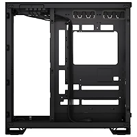 Boîtier d'ordinateur demi-tour à deux chambres ITX/ MATX/ ATX/ EATX 6500X de Corsair - Noir