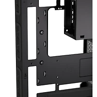 Boîtier d'ordinateur demi-tour à deux chambres ITX/ MATX/ ATX/ EATX 6500X de Corsair - Noir