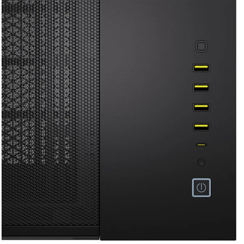 Boîtier d'ordinateur demi-tour à deux chambres ITX/ MATX/ ATX/ EATX 6500X de Corsair - Noir