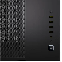 Boîtier d'ordinateur demi-tour à deux chambres ITX/ MATX/ ATX/ EATX 6500X de Corsair - Noir