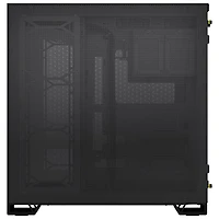 Boîtier d'ordinateur demi-tour à deux chambres ITX/ MATX/ ATX/ EATX 6500X de Corsair - Noir