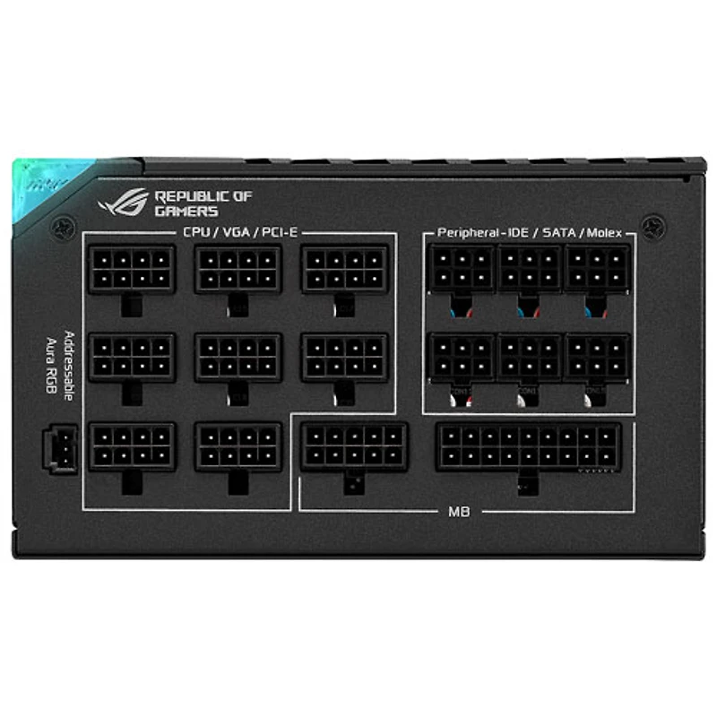 Bloc d'alimentation ATX de 1000 W ROG Thor Platinum II d'ASUS